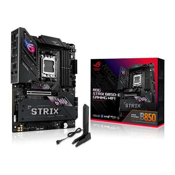 Asus ROG Strix B850E Gaming  WiFi 7 Bluetooth 54  DDR5  ATX  Placa Base AM5