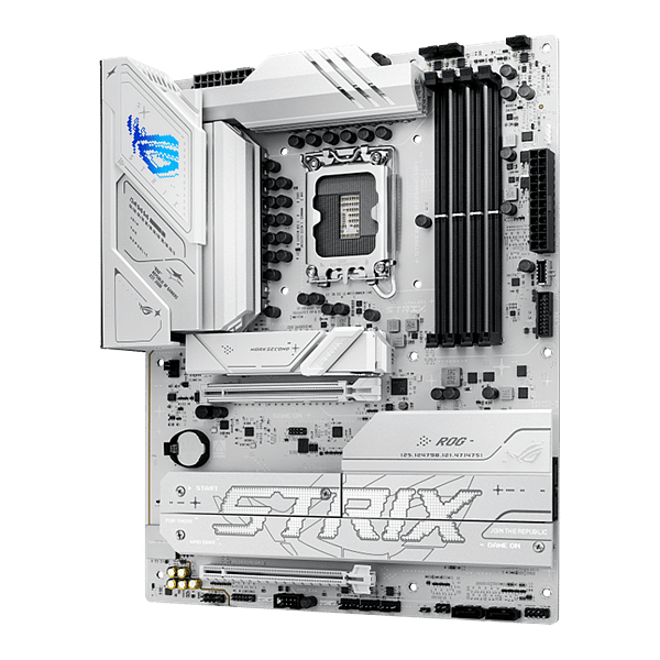 Asus ROG Strix B860A Gaming  WiFi 7 Bluetooth 54  DDR5  ATX  Blanca  Placa Base Intel 1851