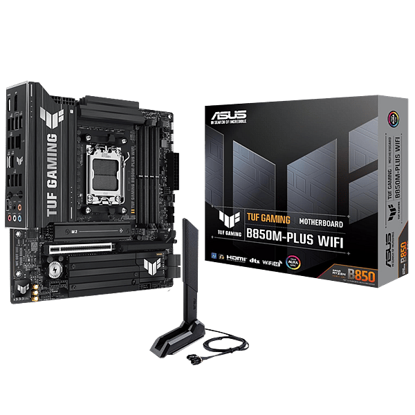 Asus TUF Gaming B860MPlus  WiFi 7 Bluetooth 54  DDR5  MicroATX  Placa Base Intel 1851