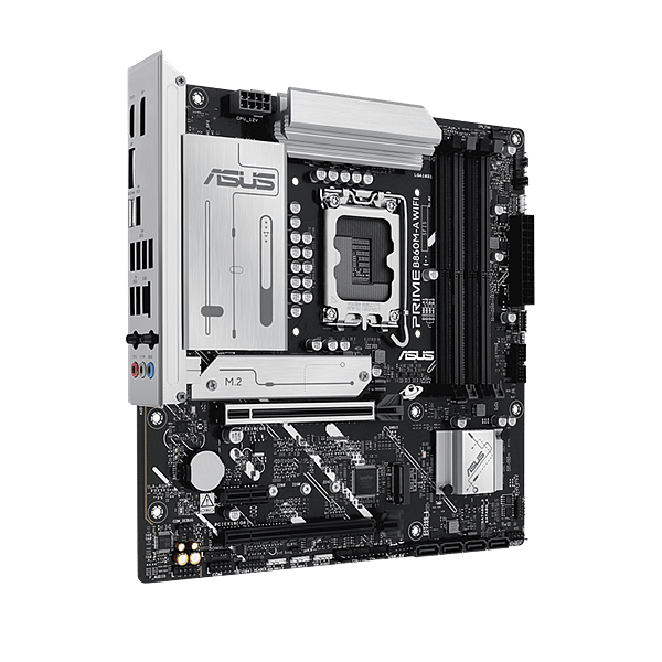 Asus Prime B860MA  WiFi 6E Bluetooth 53  DDR5  MicroATX  Placa Base Intel 1851