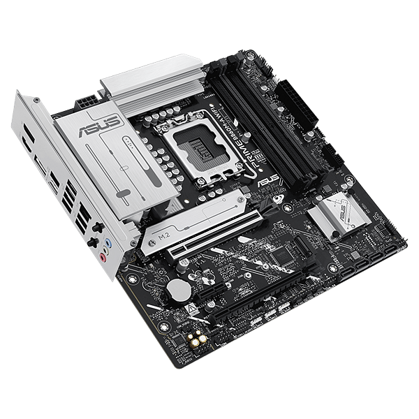 Asus Prime B860MA  WiFi 6E Bluetooth 53  DDR5  MicroATX  Placa Base Intel 1851