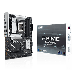 Asus Prime B860Plus  WiFi 6E Bluetooth 53  DDR5  ATX  Placa Base Intel 1851