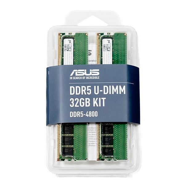 ASUS DDR5 4800Mhz 32GB KIT 2X16GB  Memoria RAM