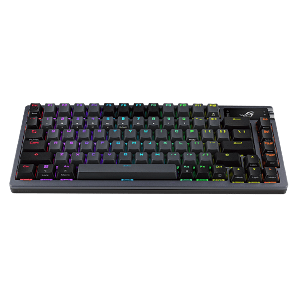 ASUS ROG Azoth 75 Teclado mecánico Inalámbrico Switches ROG NX Red Hotswappable Pantalla OLED Gasket Mount PBT DoubleShot