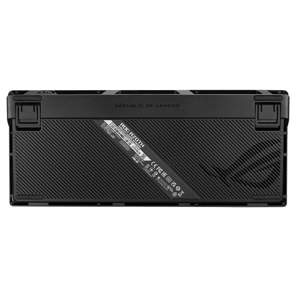 ASUS ROG Azoth 75 Teclado mecánico Inalámbrico Switches ROG NX Red Hotswappable Pantalla OLED Gasket Mount PBT DoubleShot