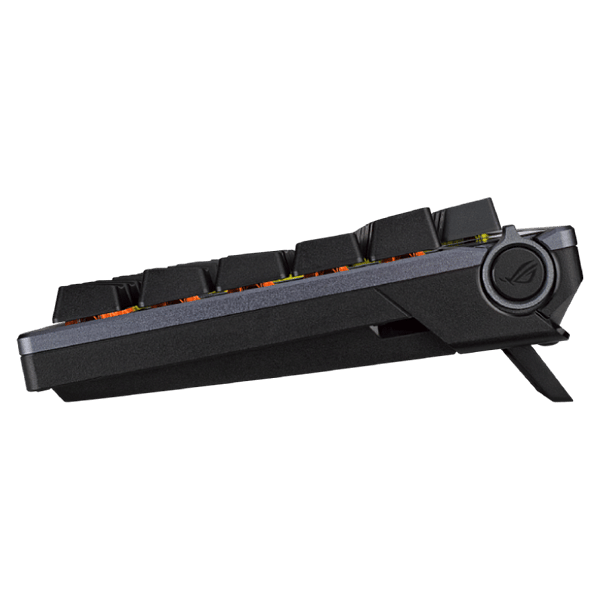 ASUS ROG Azoth 75 Teclado mecánico Inalámbrico Switches ROG NX Red Hotswappable Pantalla OLED Gasket Mount PBT DoubleShot