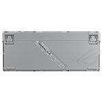 ASUS ROG Azoth Moonlight White 75 Teclado mecánico Inalámbrico Switches ROG NX Snow Hotswappable Pantalla OLED Gasket Mount PBT DoubleShot