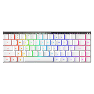 ASUS ROG Falchion RX Low Profile Mini 65 Teclado mecánico Inalámbrico gaming Switches Ópticos ROG RX Red RGB