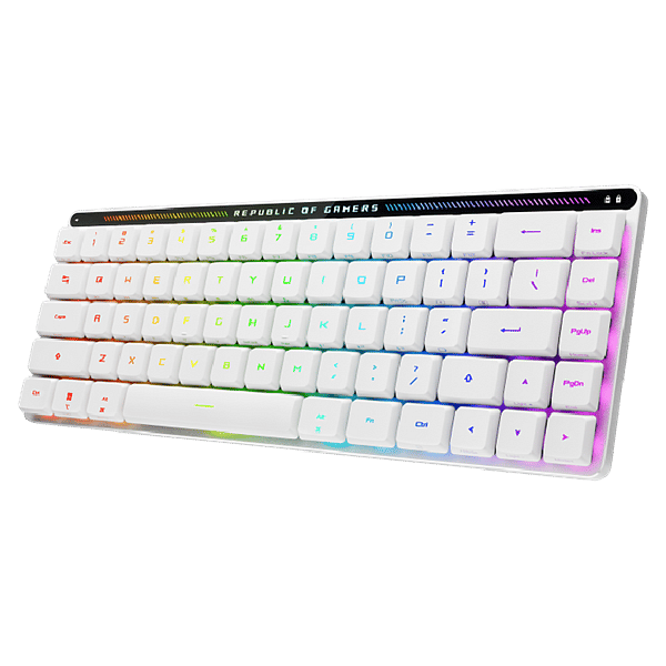 ASUS ROG Falchion RX Low Profile Mini 65 Teclado mecánico Inalámbrico gaming Switches Ópticos ROG RX Red RGB