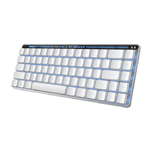 ASUS ROG Falchion RX Low Profile Mini 65 Teclado mecánico Inalámbrico gaming Switches Ópticos ROG RX Red RGB