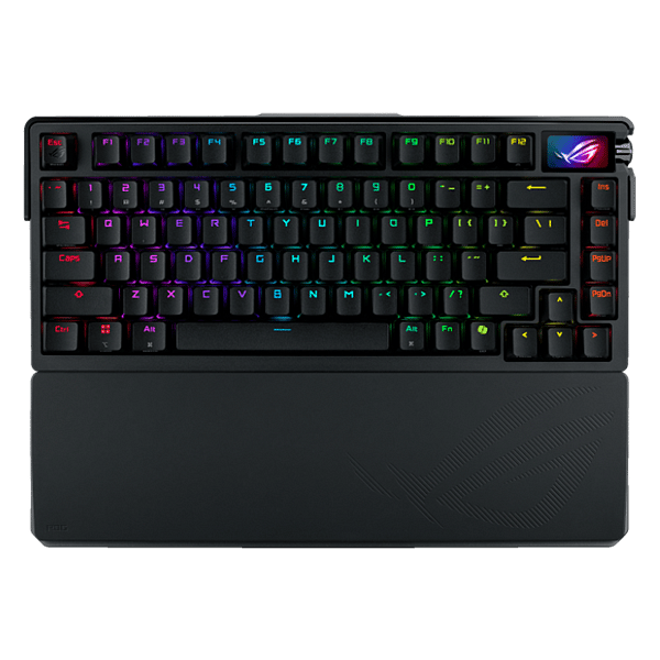 ASUS ROG Azoth Extreme 75 Teclado mecánico Inalámbrico Switches NX Snow RGB Pantalla táctil OLED Gasket Mount PBT DoubleShot