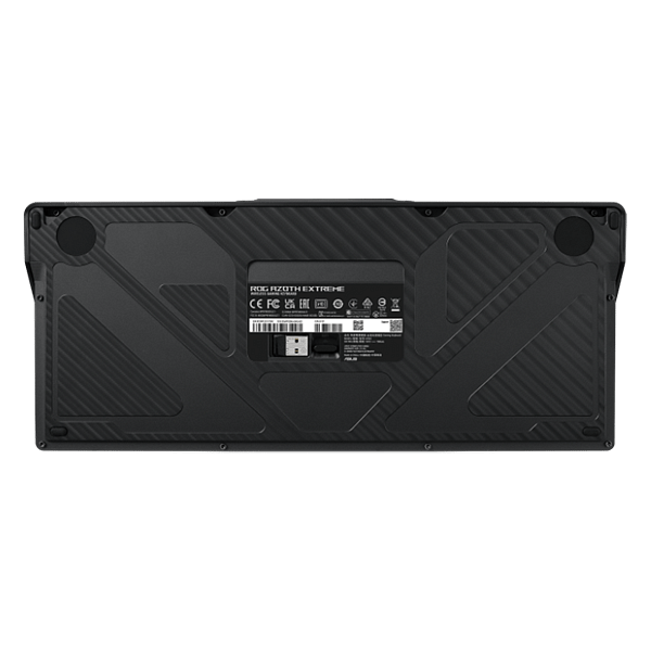 ASUS ROG Azoth Extreme 75 Teclado mecánico Inalámbrico Switches NX Snow RGB Pantalla táctil OLED Gasket Mount PBT DoubleShot