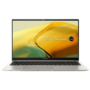 Asus ZenBook 15 OLED UM3504DAMA286W  Portátil  Ryzen 7 7735U 16GB DDR5 512GB NVMe 156 OLED 28K 120Hz Windows 11 Home