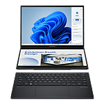 Asus ZenBook Duo OLED UX8406MAPZ255W  Portátil  Intel Core Ultra 9 185H 32GB DDR5 1TB NVMe 1414 3K Táctil OLED Windows 11 Home