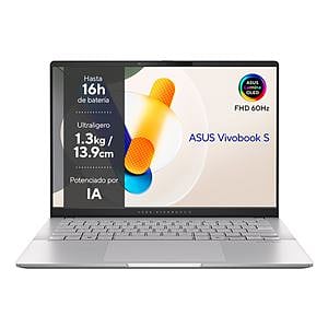 Asus VivoBook S 14 OLED M5406NAQD082W  Portátil AMD Ryzen 5 7535HS 16GB DDR5 512GB NVMe 14 WUXGA OLED Windows 11 Home