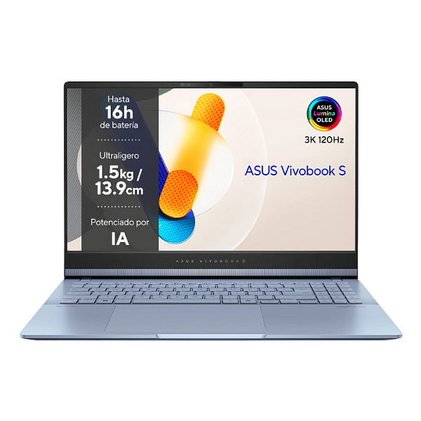 PORTATIL ASUS VIVOBOOK S S5506MAMA111W U7155H16GB1TB15