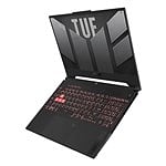 Asus TUF Gaming TUF507NVRLP047  Portátil AMD Ryzen 7 7435HS 16GB DDR5 512GB NVMe RTX 4060 156 Full HD Free Dos