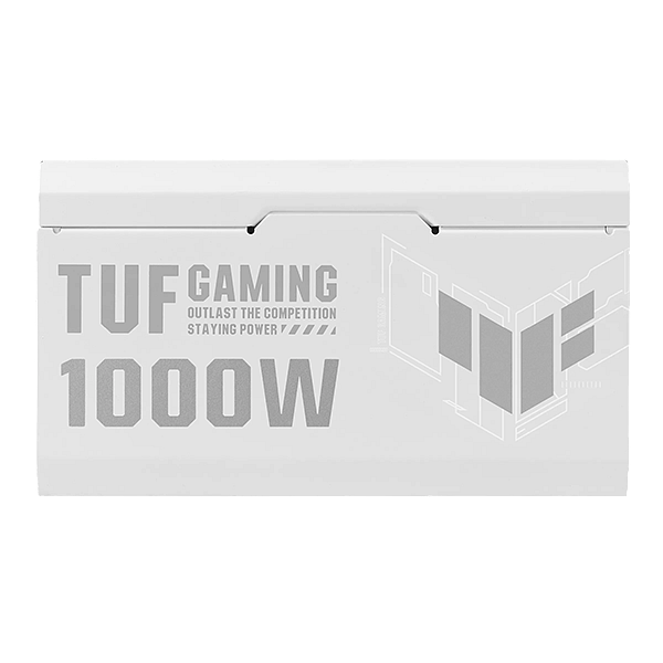 ASUS TUF Gaming 1000W 80 Plus Gold  Fuente de alimentación Full Modular Blanca