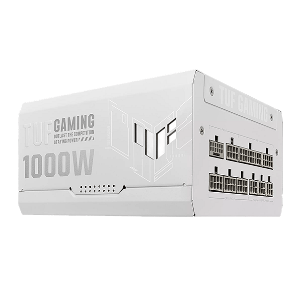 ASUS TUF Gaming 1000W 80 Plus Gold  Fuente de alimentación Full Modular Blanca