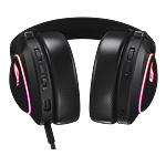 ASUS ROG Delta II Auriculares inalámbricos RGB gaming sonido HiRes DAC ESS Quad micrófono desmontable con cancelación de ruido AI