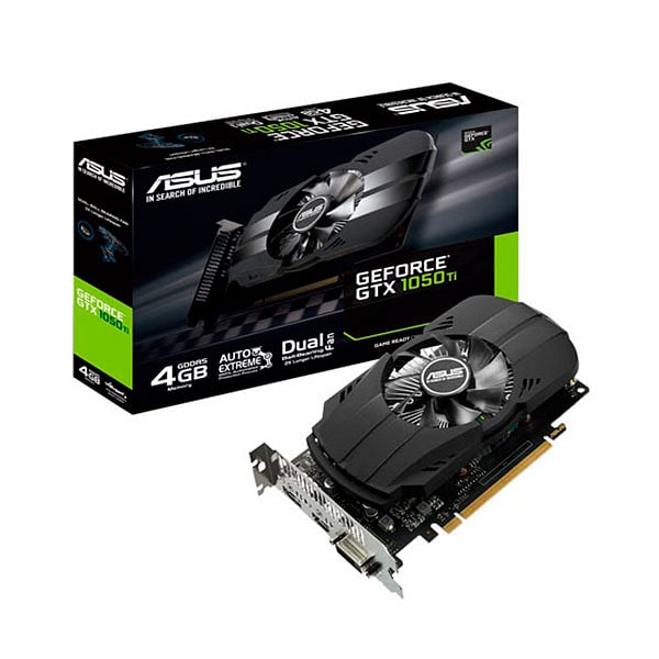 Asus NVIDIA GeForce GTX 1050 Ti  4 GB  Tarjeta Gráfica