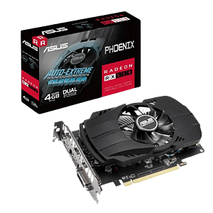 Asus Phoenix Radeon RX 550 Evo 4GB GDDR5  Tarjeta Gráfica AMD