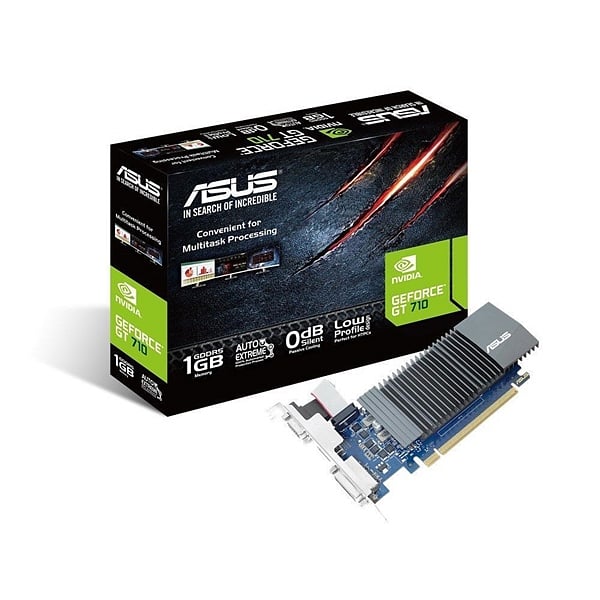 Asus Nvidia GeForce GT710 Silent 1GB GDDR5  Gráfica
