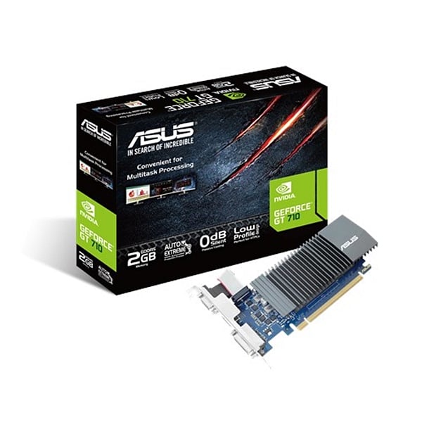 Asus Nvidia GeForce GT710 Silent 2B GDDR5  Gráfica
