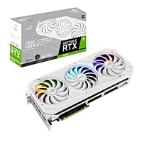 Asus ROG Strix GeForce RTX3070 OC White 8GB GDDR6 LHR - Gráfica
