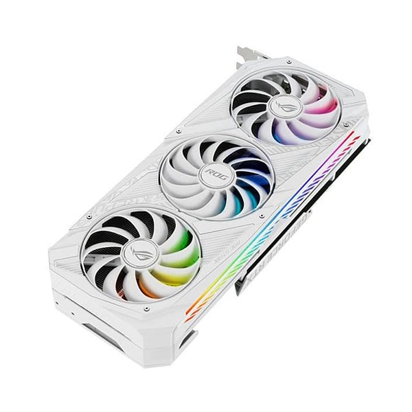 Asus ROG Strix GeForce RTX3070 OC White 8GB GDDR6 LHR  Gráfica