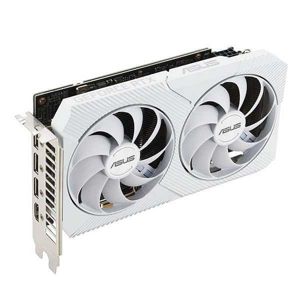 Asus Dual GeForce RTX 3060 White OC 8GB GDDR6  Tarjeta Gráfica Nvidia