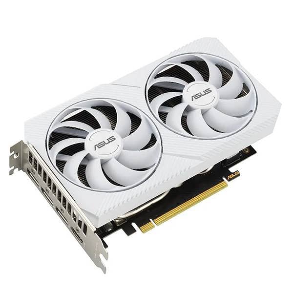 Asus Dual GeForce RTX 3060 White OC 8GB GDDR6  Tarjeta Gráfica Nvidia