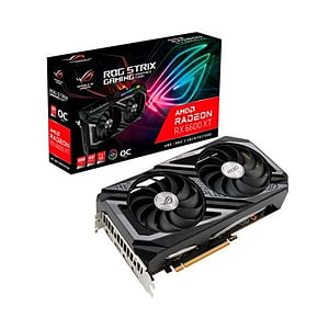 Asus ROG Strix Radeon RX6600 XT OC 8GB GDDR6  Tarjeta Gráfica AMD