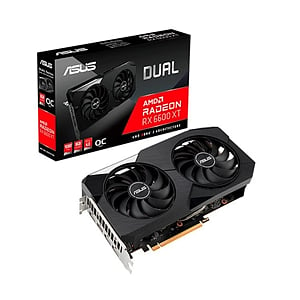 Asus Dual Radeon RX6600 XT OC 8GB GDDR6  Tarjeta Gráfica AMD