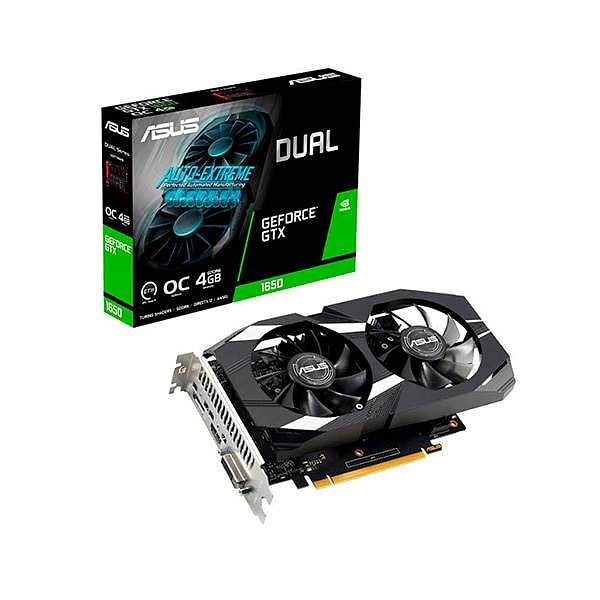 Asus Dual GeForce GTX 1650 OC 4GB GDDR6 V2  Tarjeta Gráfica Nvidia