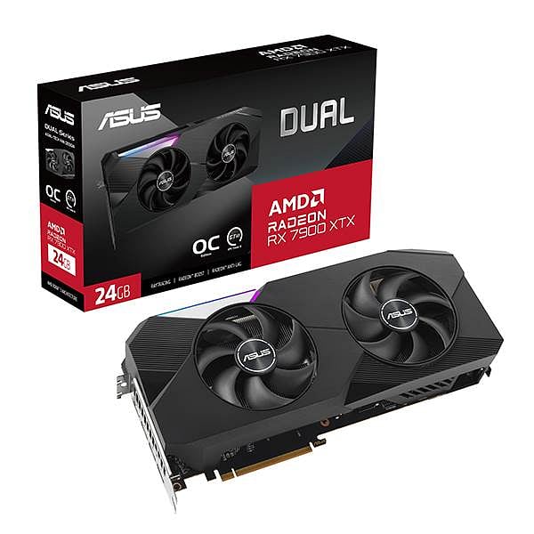 Asus Dual Raden RX 7900 XTX OC 24GB GDDR6  Tarjeta Gráfica AMD