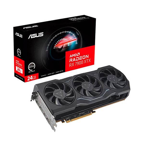 Asus Radeon RX 7900 XTX 24GB GDDR6  Tarjeta Gráfica AMD