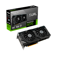 Asus Dual GeForce RTX 4070 OC 12GB GDDR6X DLSS3  Tarjeta Gráfica Nvidia