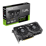 Asus Dual GeForce RTX 4070 OC Evo 12GB GDDR6X DLSS3  Tarjeta Gráfica Nvidia