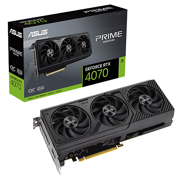 Asus Prime GeForce RTX 4070 OC 12GB GDDR6X DLSS3  Tarjeta Gráfica Nvidia