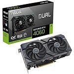 Asus Dual GeForce RTX 4060 OC 8GB GDDR6 V2 DLSS3  Tarjeta Gráfica Nvidia