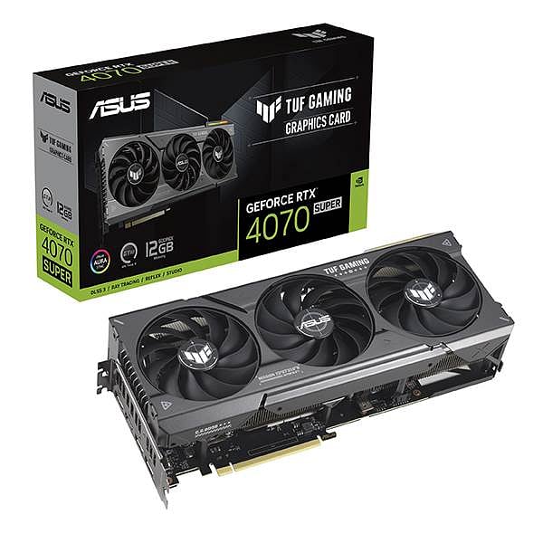 Asus TUF Gaming GeForce RTX 4070 Super 12GB GDDR6X DLSS3  Tarjeta Gráfica Nvidia