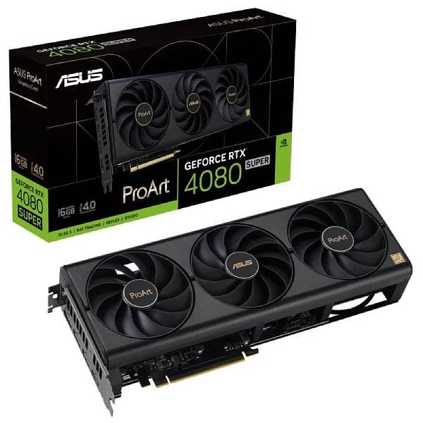 Asus ProArt GeForce RTX 4080 Super 16GB GDDR6X DLSS3  Tarjeta Gráfica Nvidia