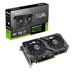 Asus Dual GeForce RTX 4070 OC Evo 12GB GDDR6 DLSS3  Tarjeta Gráfica Nvidia