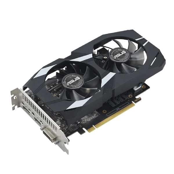 Asus Dual GTX 1650 OC Evo 4GB GDDR6 V5  Tarjeta Gráfica Nvidia