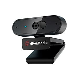 Avermedia PW310P  FullHD Negra  Webcam