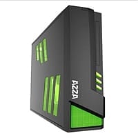 Azza Z Gaming Case Negra / Verde mini ITX  - Caja * Reacondicionado *