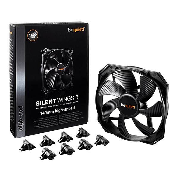 Be Quiet Silent Wings 3 High Speed 140mm  Ventilador