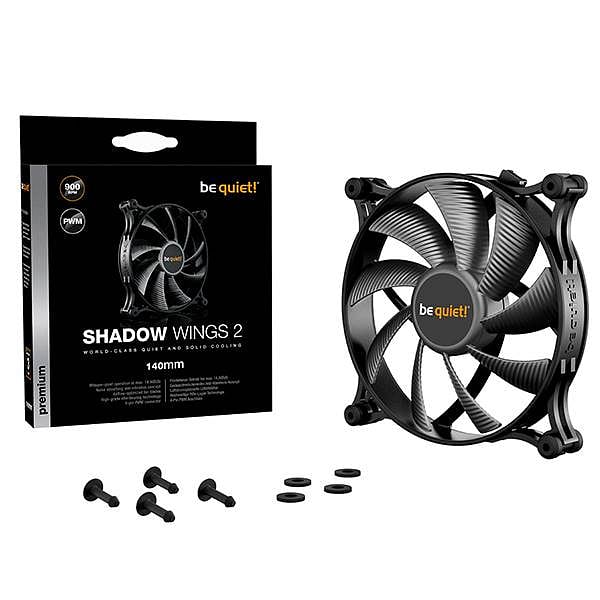 Be Quiet Shadow Wings 2 PWM 140mm  Ventilador