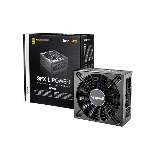 Be quiet SFX L Power 500W  Fuente de alimentación 80 Plus Gold Full Modular PSU